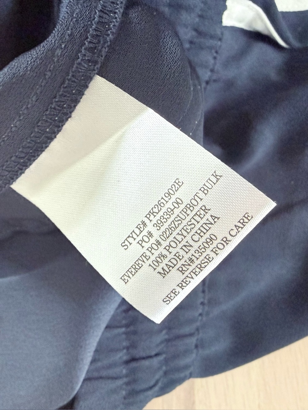 NWT Evereve Z Supply Saunder Midi Track Skirt Blue Eclipse Size Medium - Picture 6 of 11